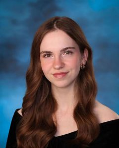 KAELYN JENSEN in senior portrait.